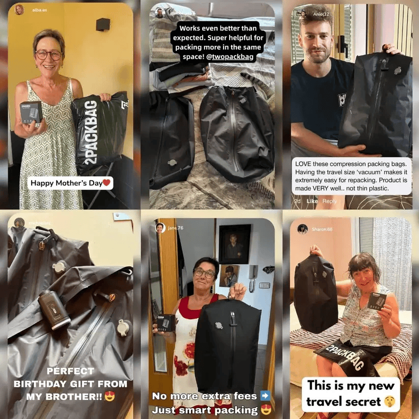 Travel essentials Vacuum Storage bags,suitcases Clothes organizer packaging bags practical accessories compression packing cubes